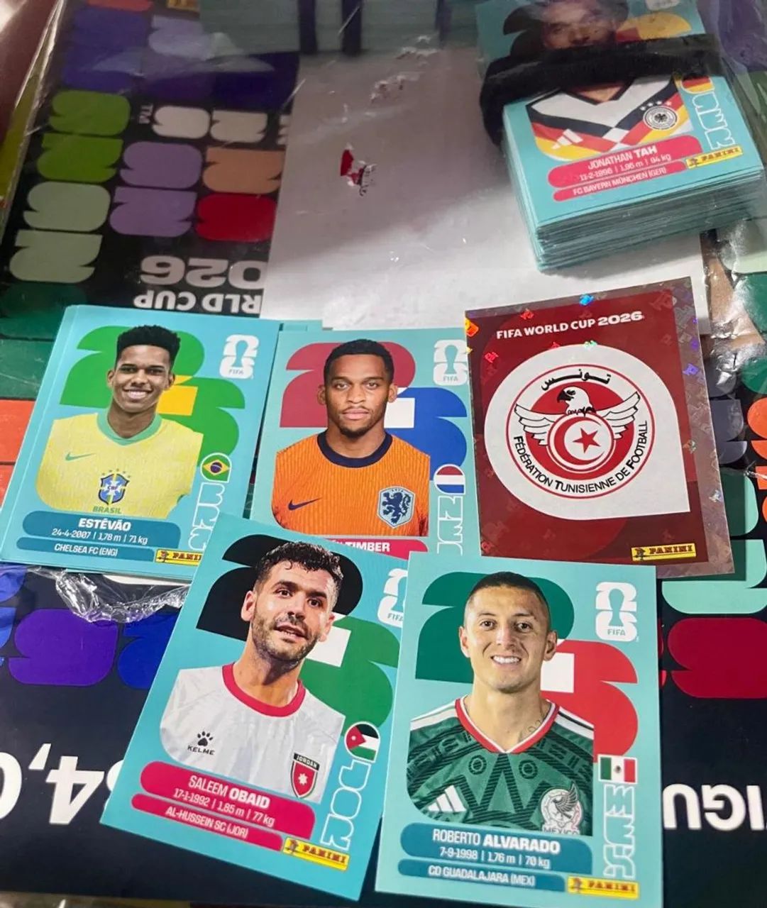 Figurinhas avulsas da copa do mundo 2026 - Foto 2