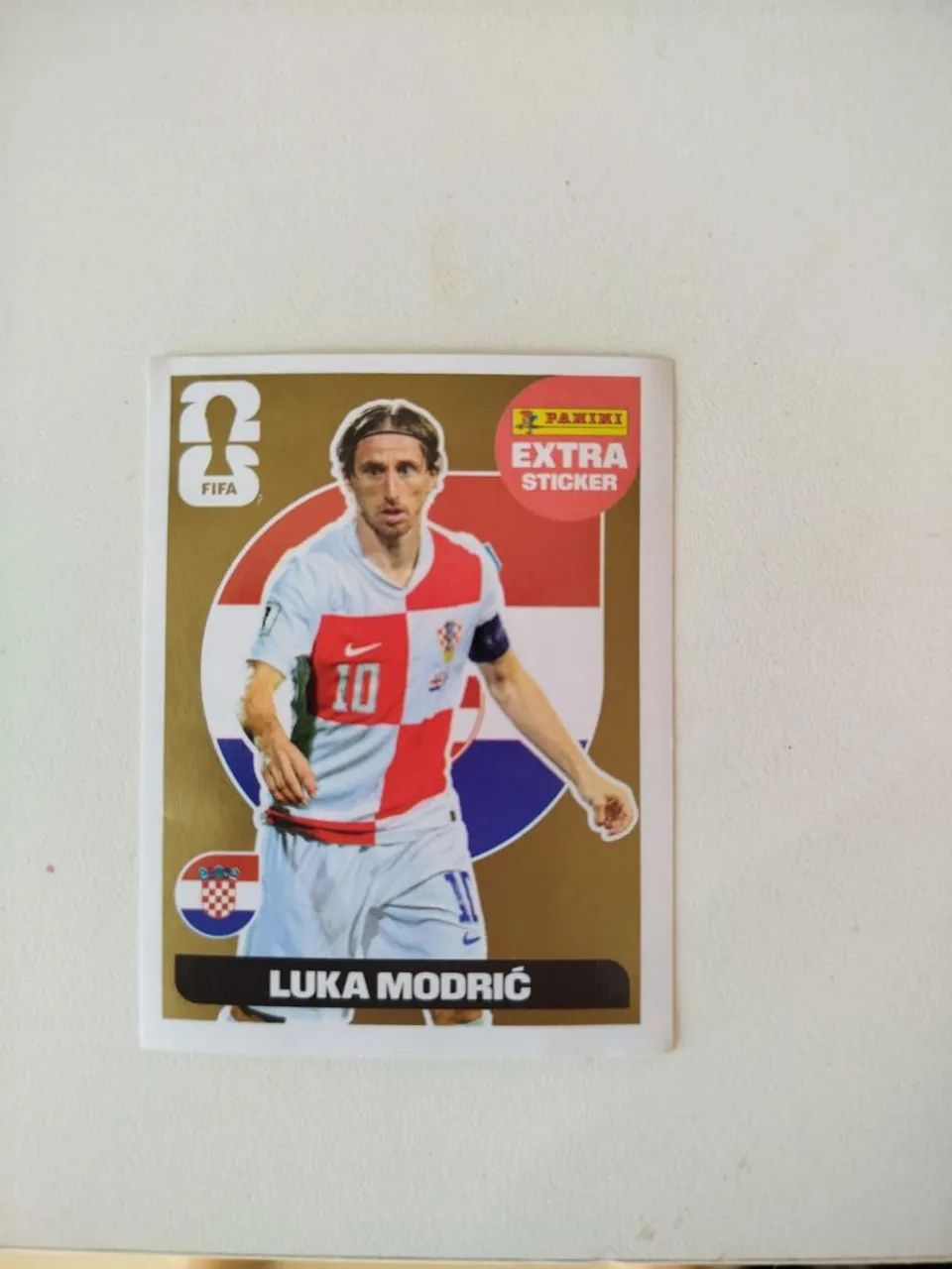 Figurinha Gold Luca Modric - Foto 2
