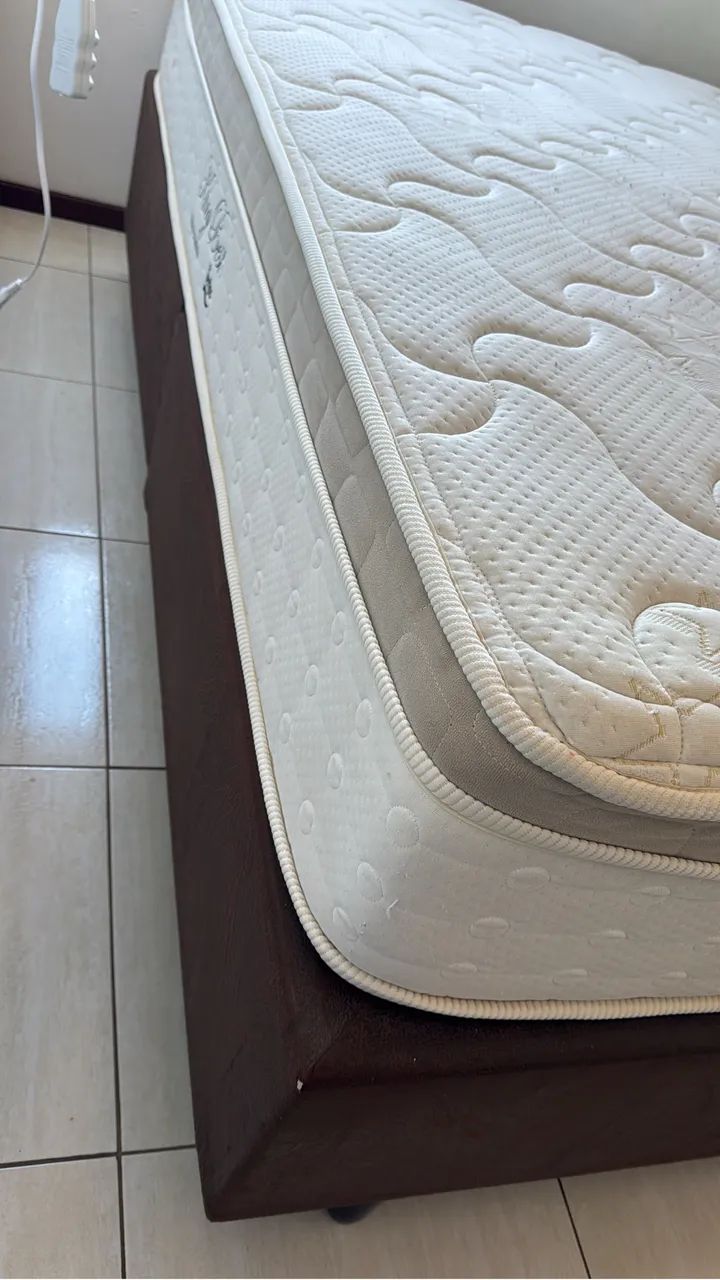 Vendo cama king usada - Foto 5