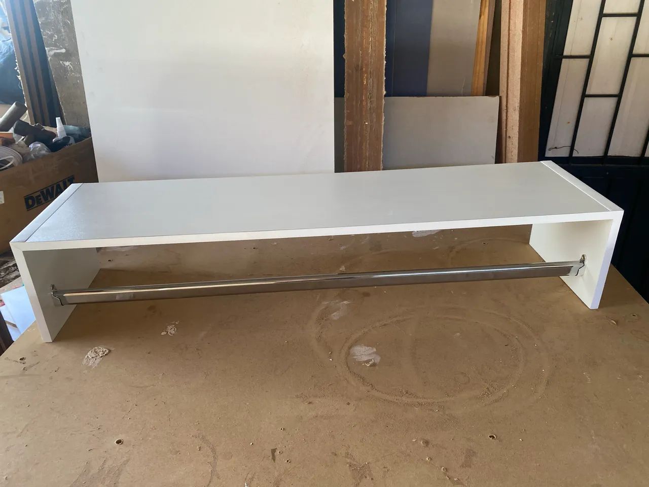 Cabideiro mdf branco  - Foto 2