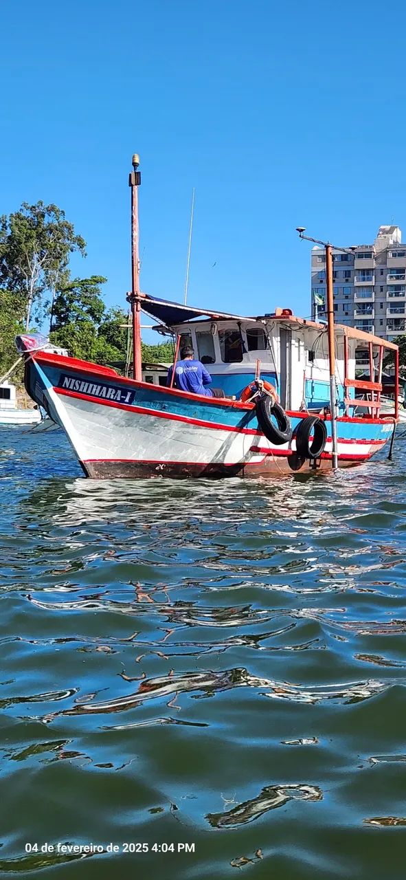 Barco pesca Exexcelente embarcação, muito estavel - Foto 5