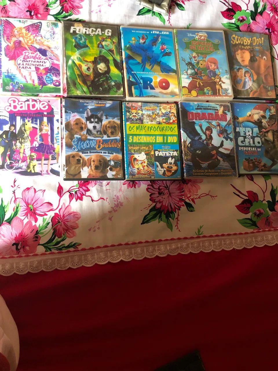 Doação Dvds infantis 