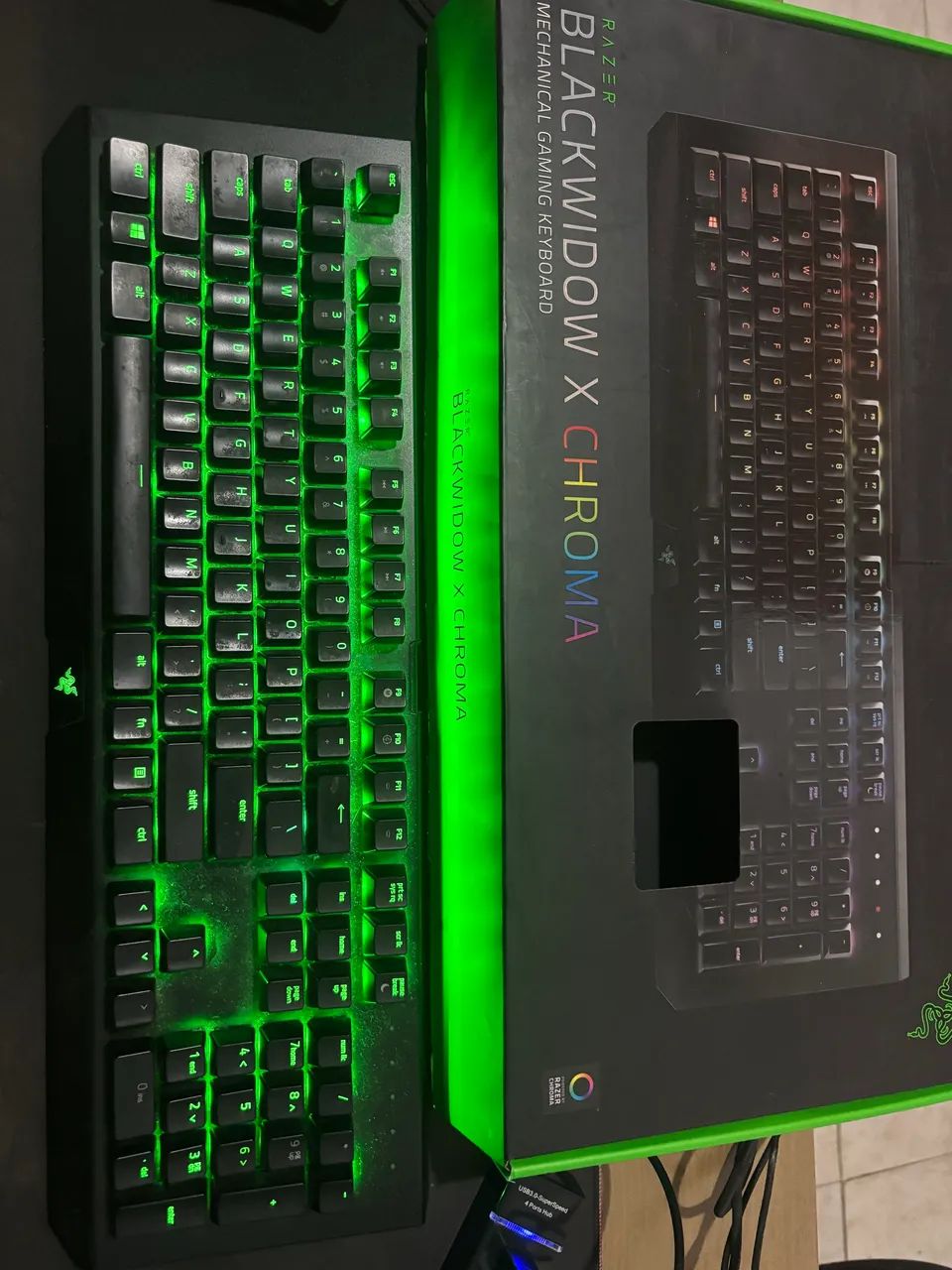 Teclado Gamer Razer Blackwidow X Chroma