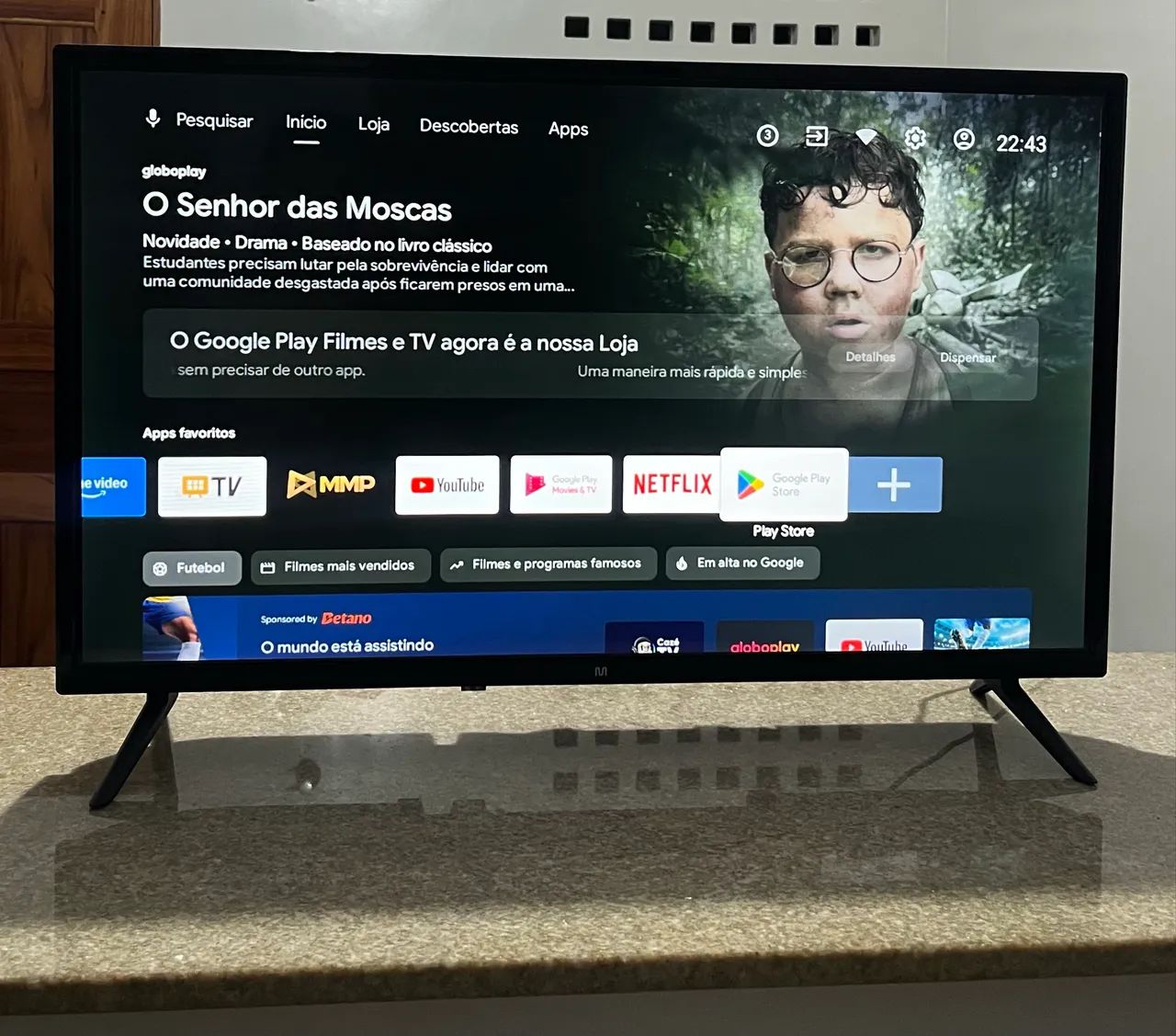 Tv Android smart 32 polegadas 