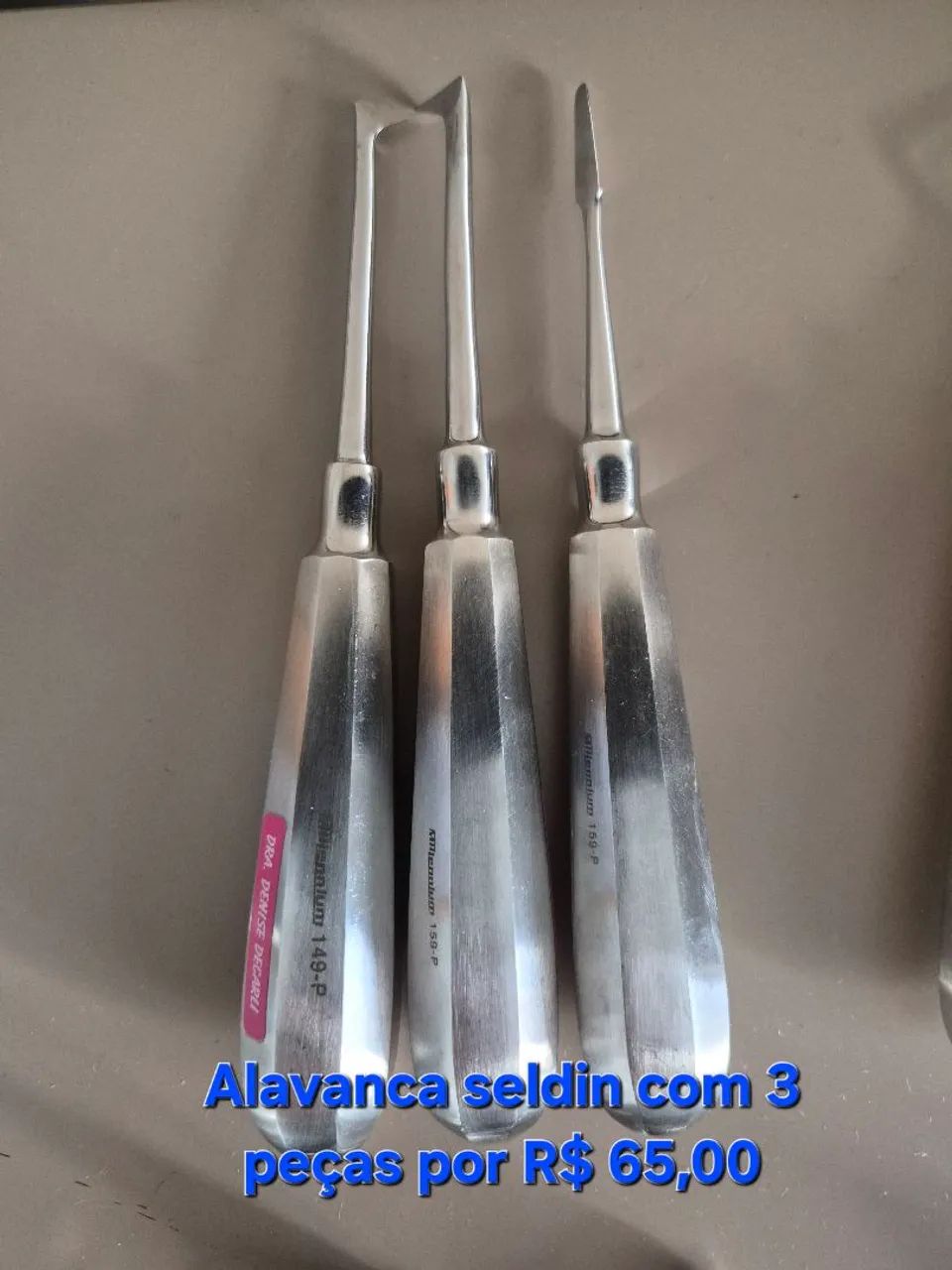 Kit com 3 alavancas Seldin Milenium