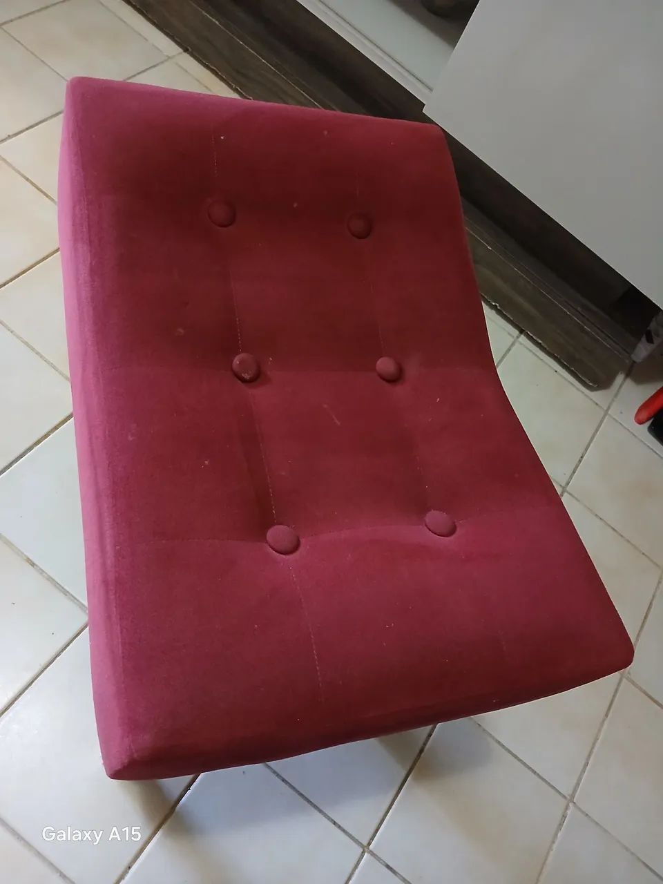 Puf estilo banco estofados  - Foto 3