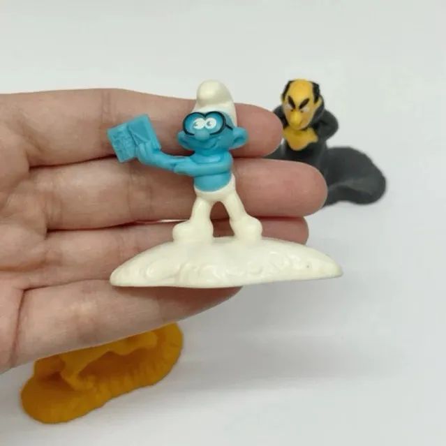 Miniaturas Smurfs Mc Donald?s 2017 - Foto 5