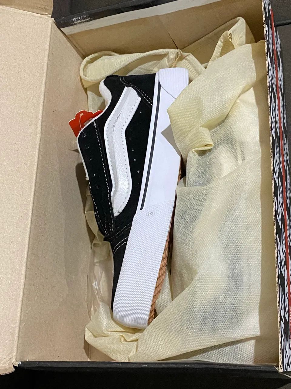 Vans Old Skool Platform Black/White - Foto 4