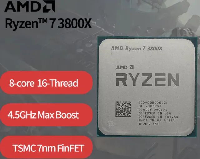 Processador AMD Ryzen 5 / 7 / Athlon 3000G (Modelos e valores, na descrição) - Foto 6