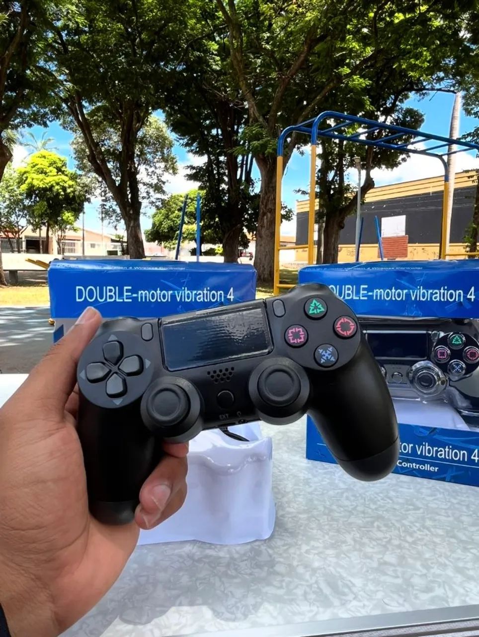 Controle PS4, PC, ANDROID Sem fio - Foto 2
