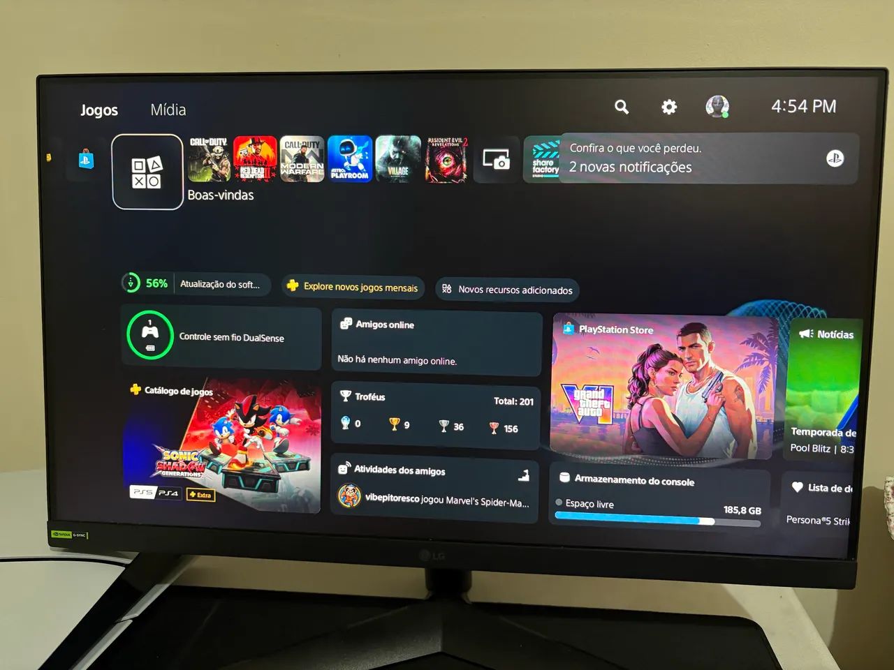 Monitor LG gamer Nvidia 180hz