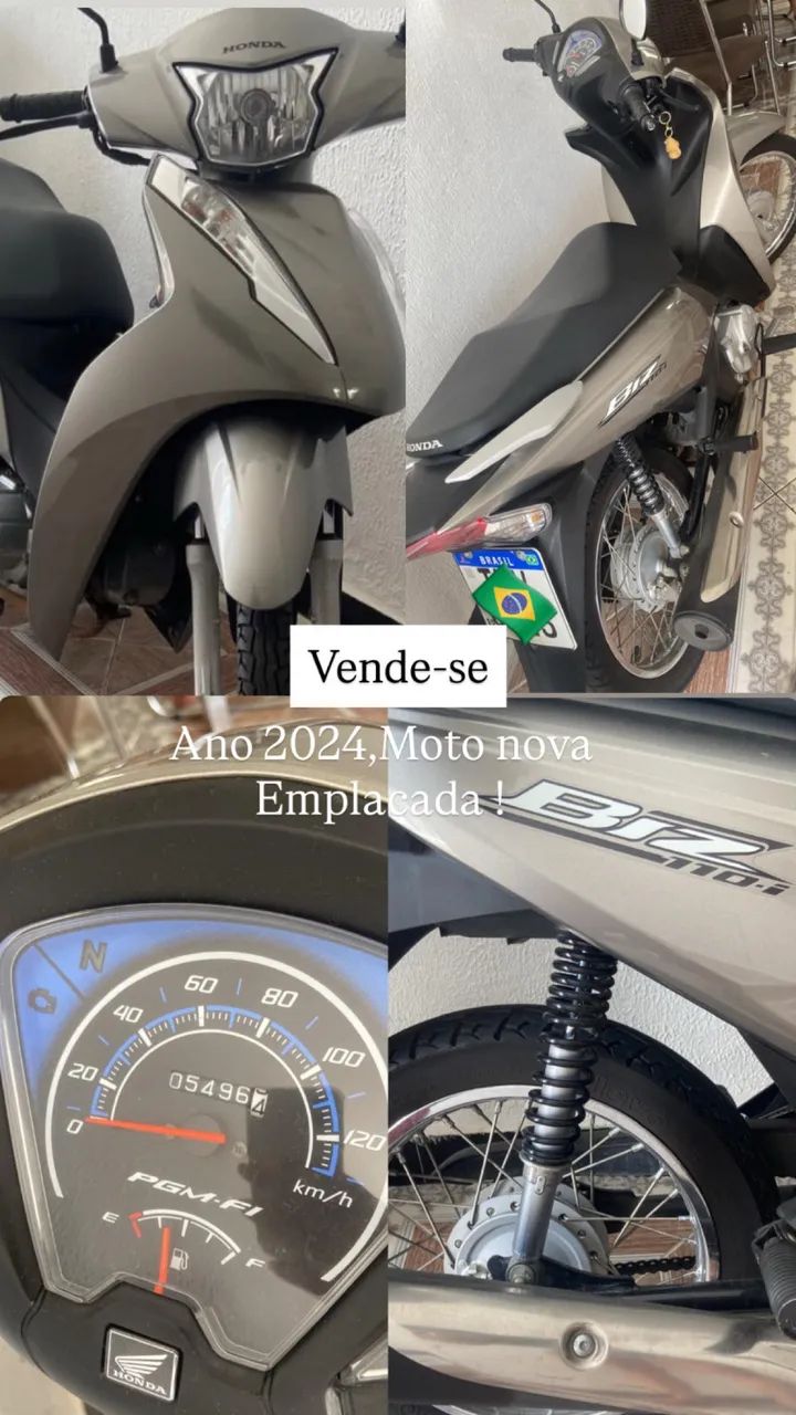 Honda Biz 2024  nova  - Foto 4