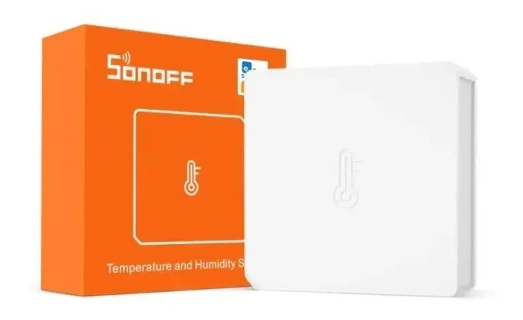 Sensor De Temperatura E Umidade Sonoff Zigbee Alexa/googleh