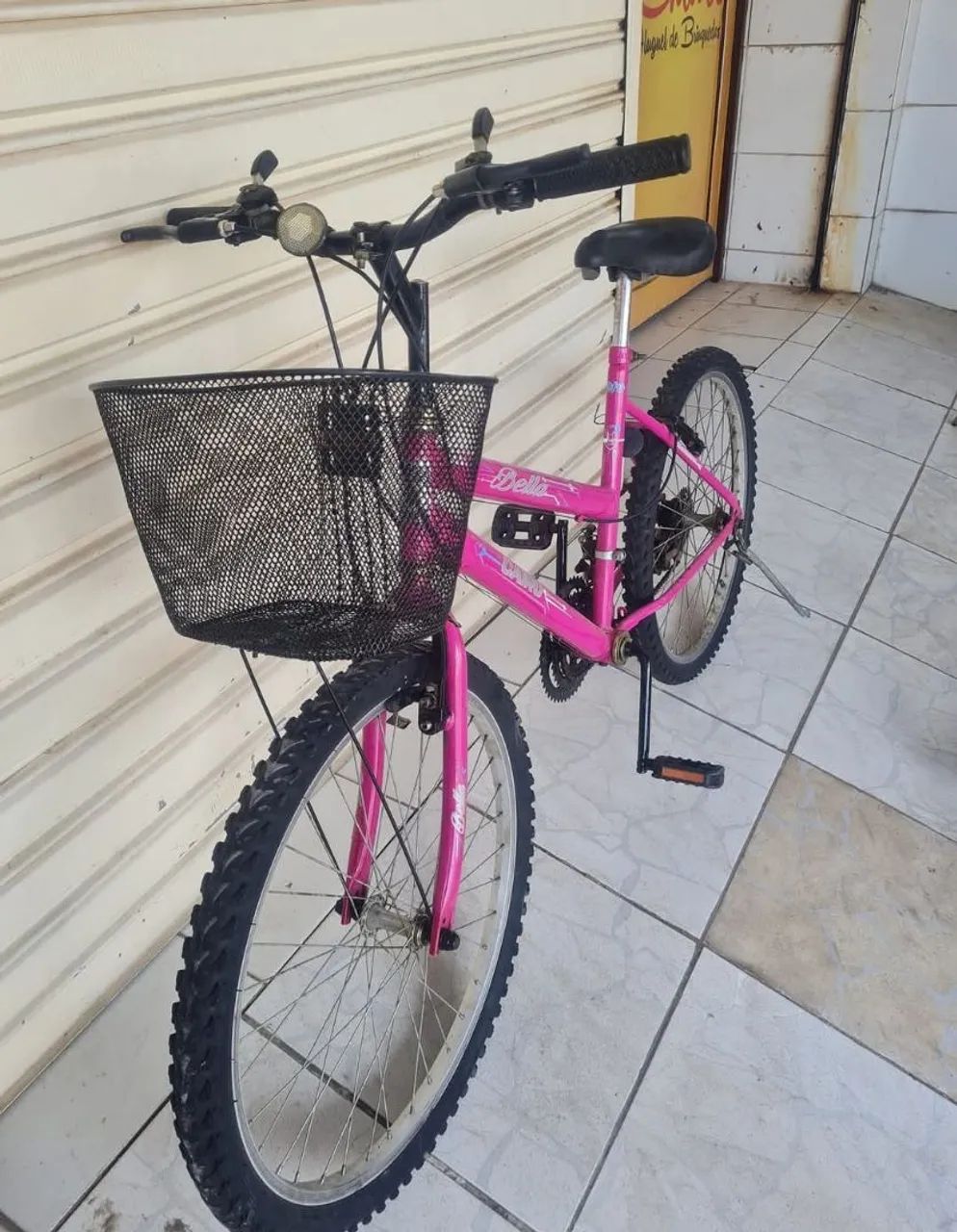 Vendo BICLETA INFANTIL ROSA em estado de nova. - Foto 2