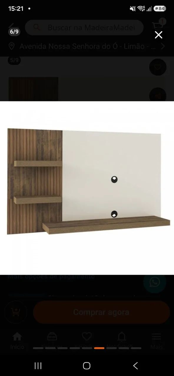 Painel para TV de até 50 polegadas 