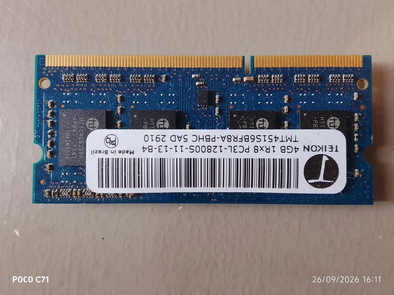 Memórias DDR3 de PC e NOTEBOOK  - Foto 2