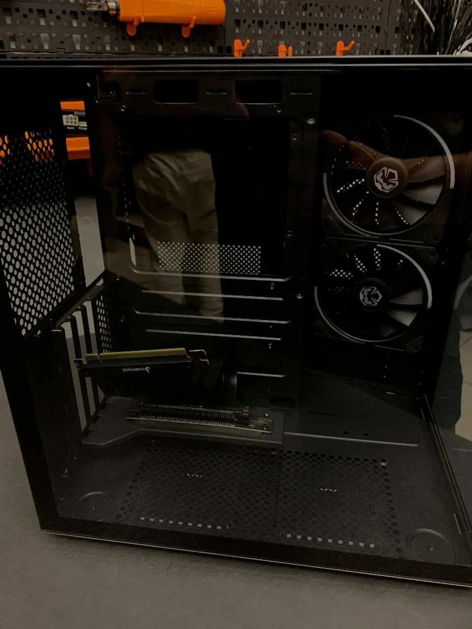 Gabinete C3tech g950bk + suporte de GPU na vertical - Foto 4
