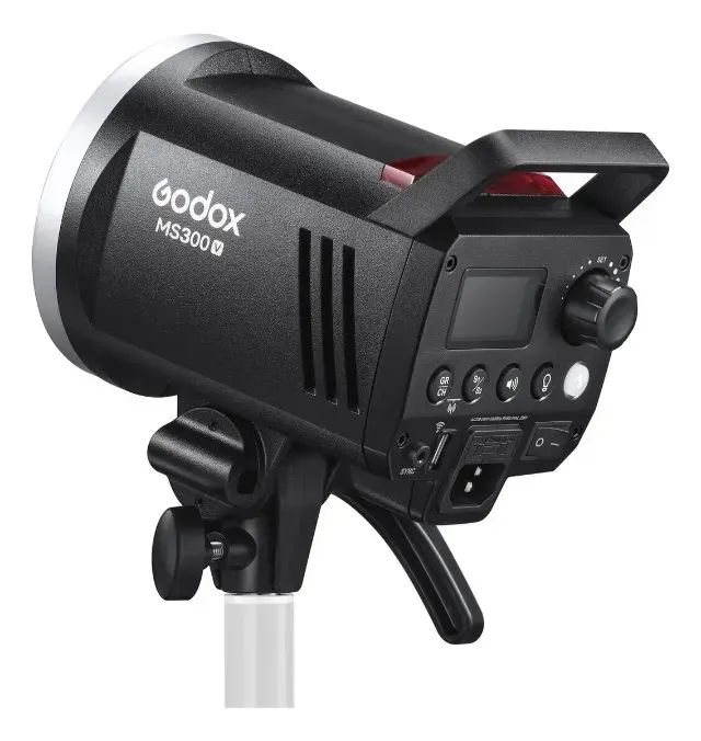 Godox MS300V 300W LED Flash Estúdio iluminação Profissional 300ws Bowens 5600±200K CCT - Foto 2
