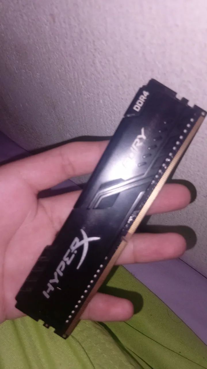 Memória ram 8gb ddr4 hyperx