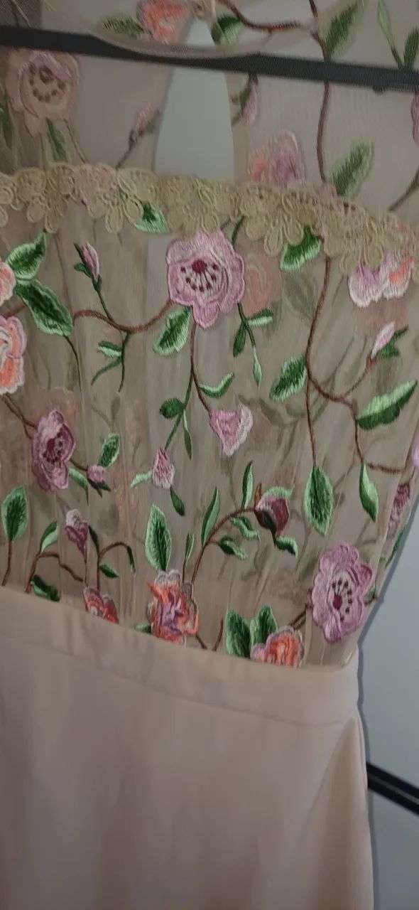 Brecho Reuse Vestido Renda festa - Foto 2