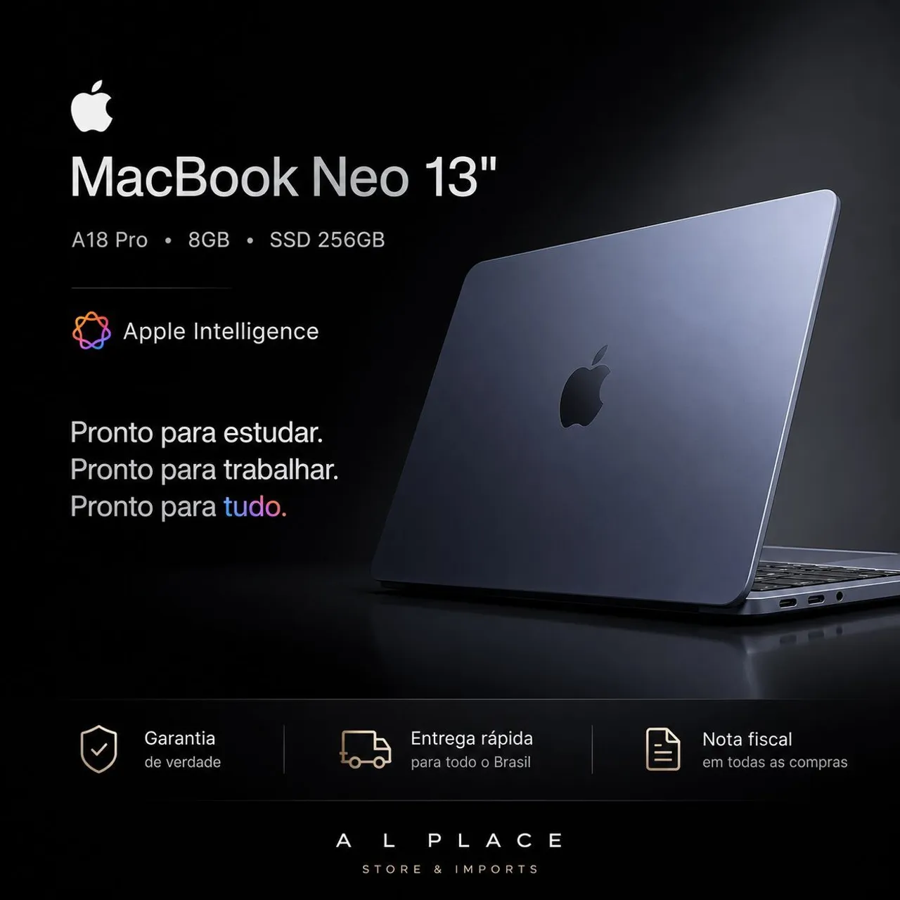 MacBook Neo 512 SSD 8gb de ram  lacrado  Lançamento - Notebooks