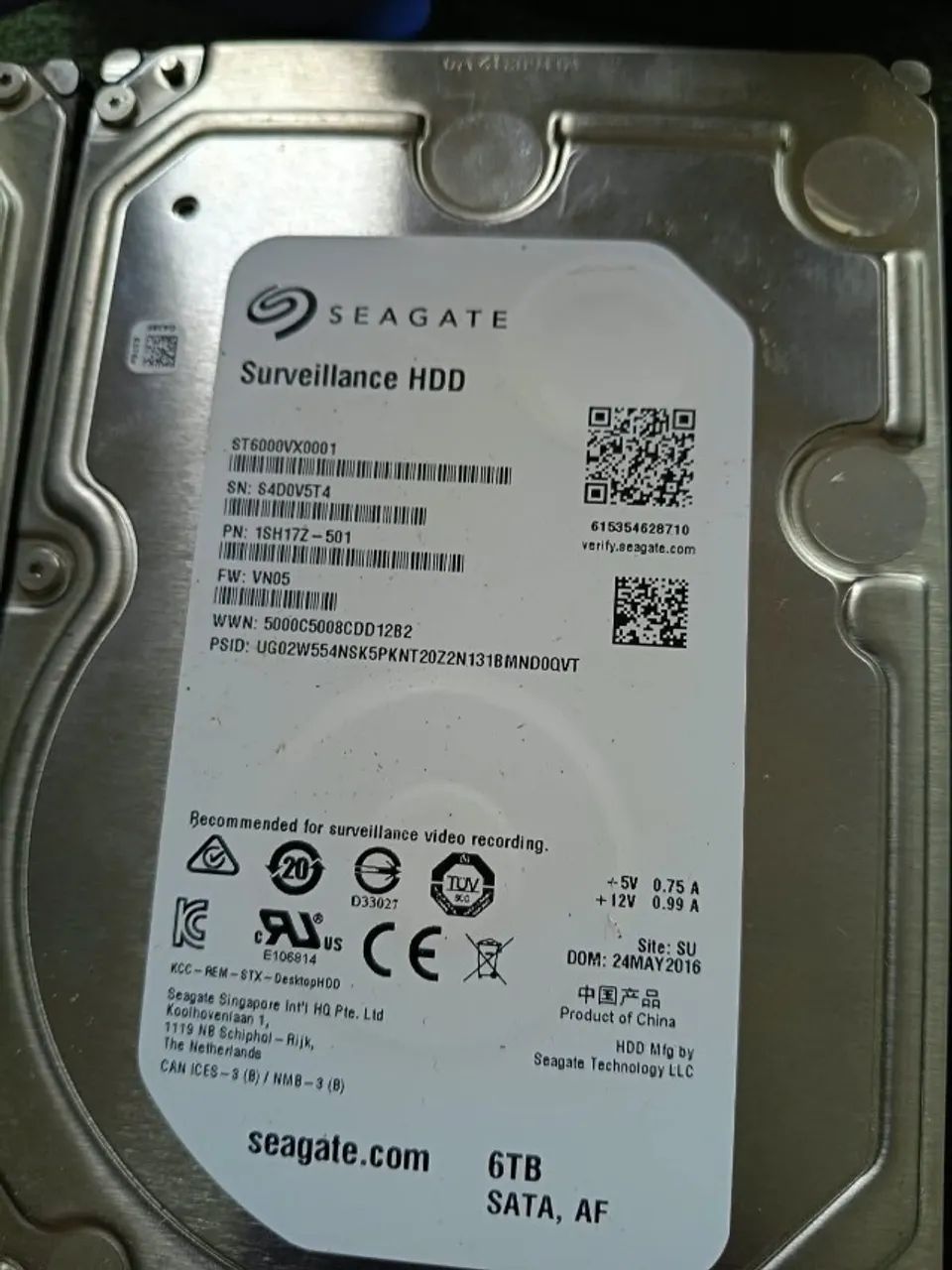hd seagate e wd 6 teras