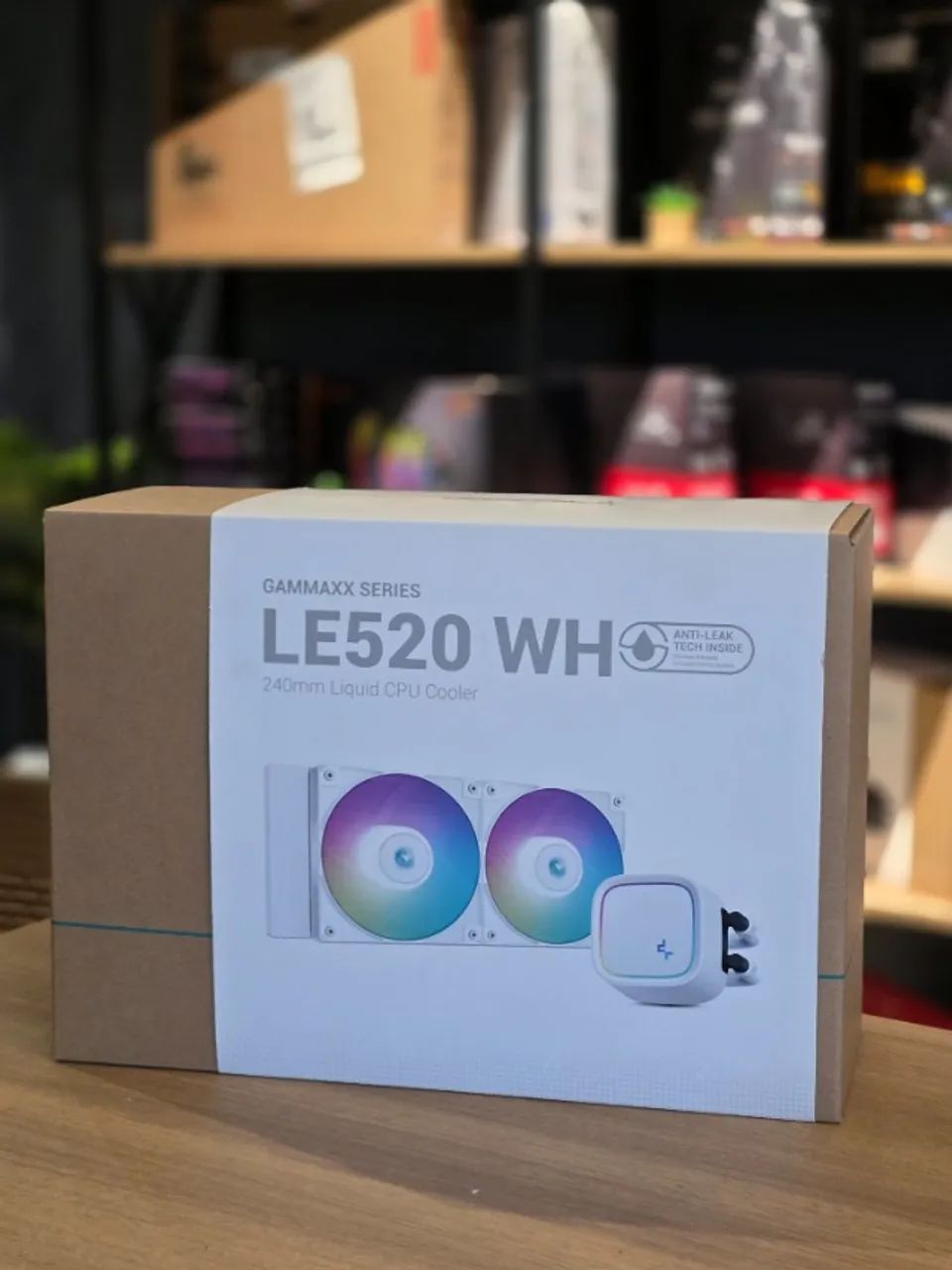 WaterCooler DeepCool LE520 WH ARGB - Novo - Foto 3