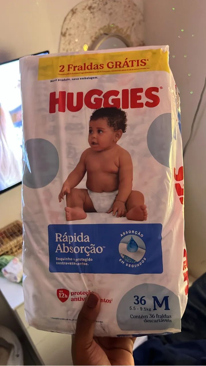 Fralda Huggies 