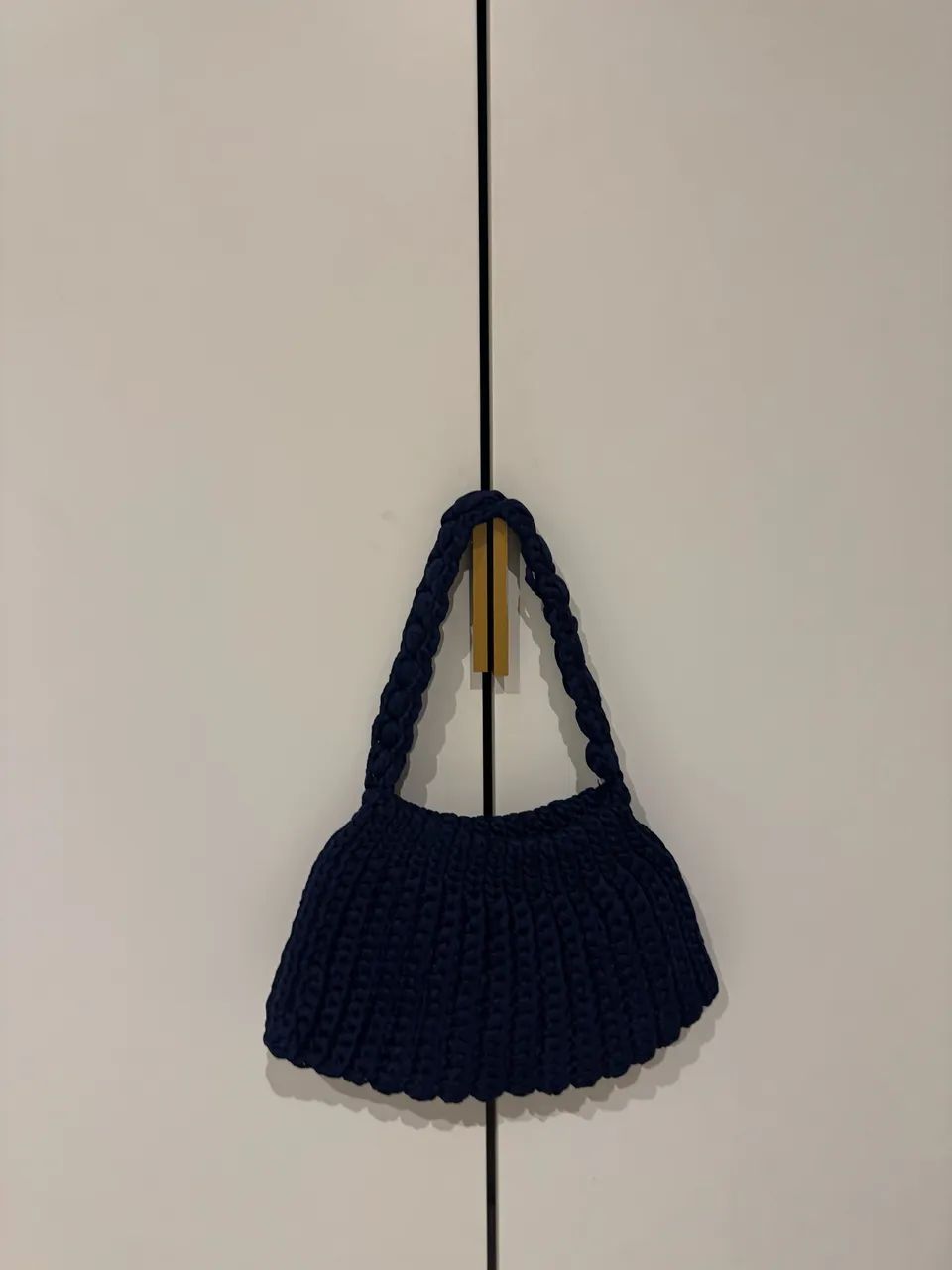 Bolsa feita a mão , crochê  - Foto 4