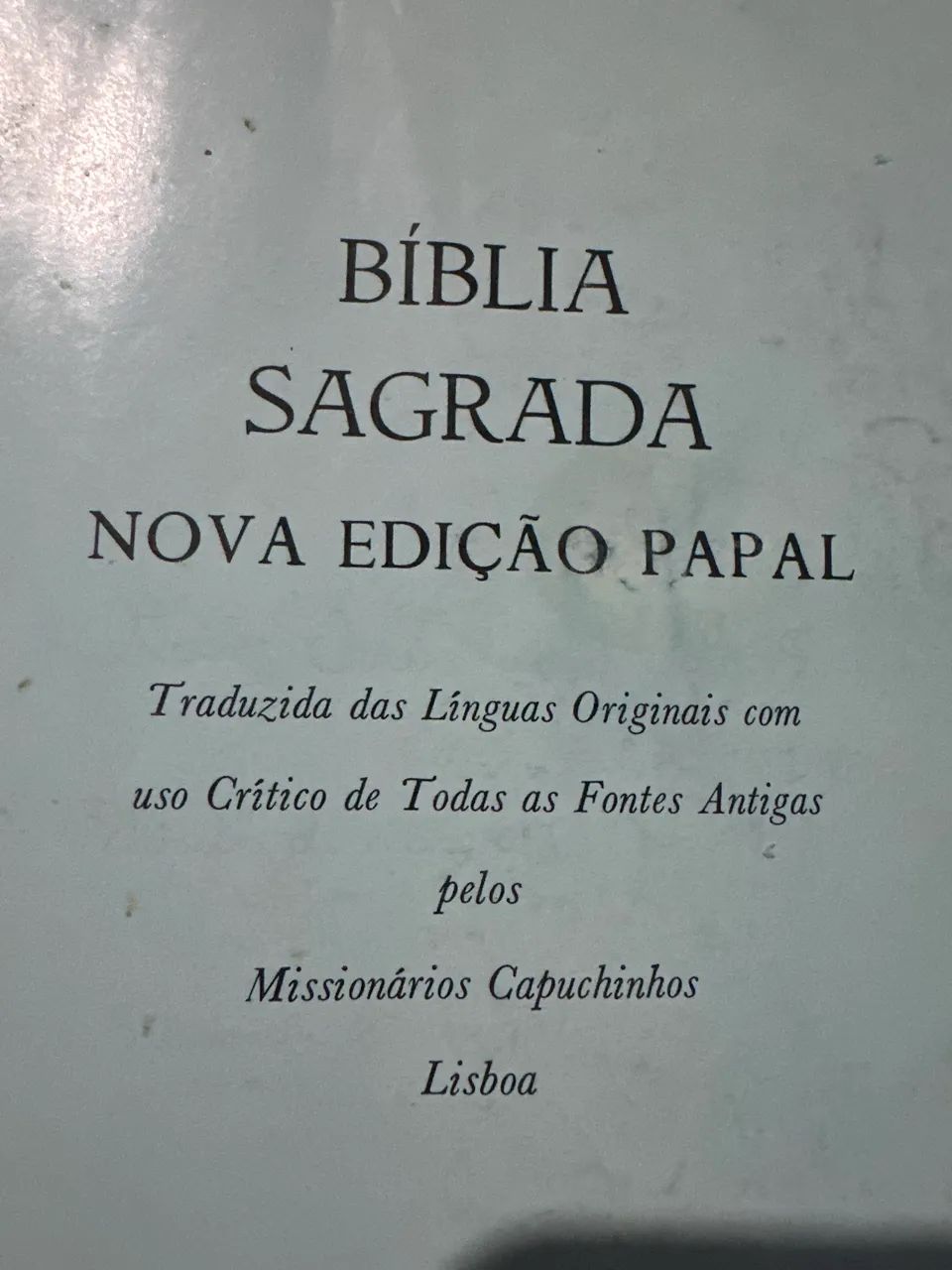 Bíblia Edição Papal - Foto 2