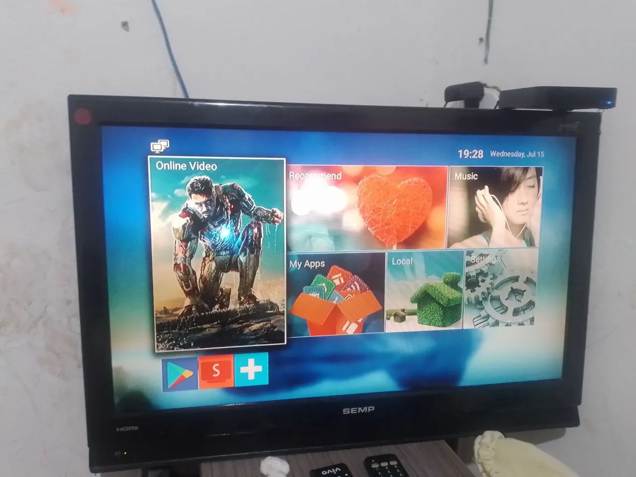 Tv semp 32 + receptor 