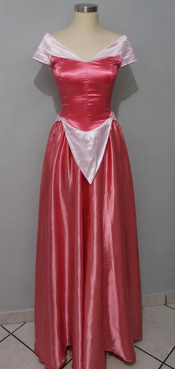 Vestido Princesa Aurora (Bela Adormecida)