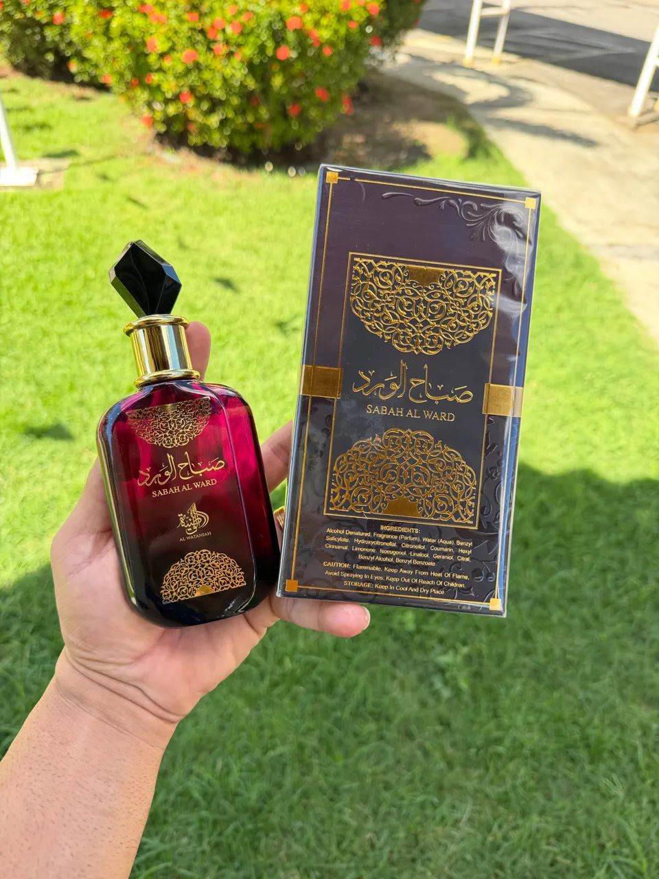 Sabah Al Ward Original 100ml - Perfume Árabe Lacrado