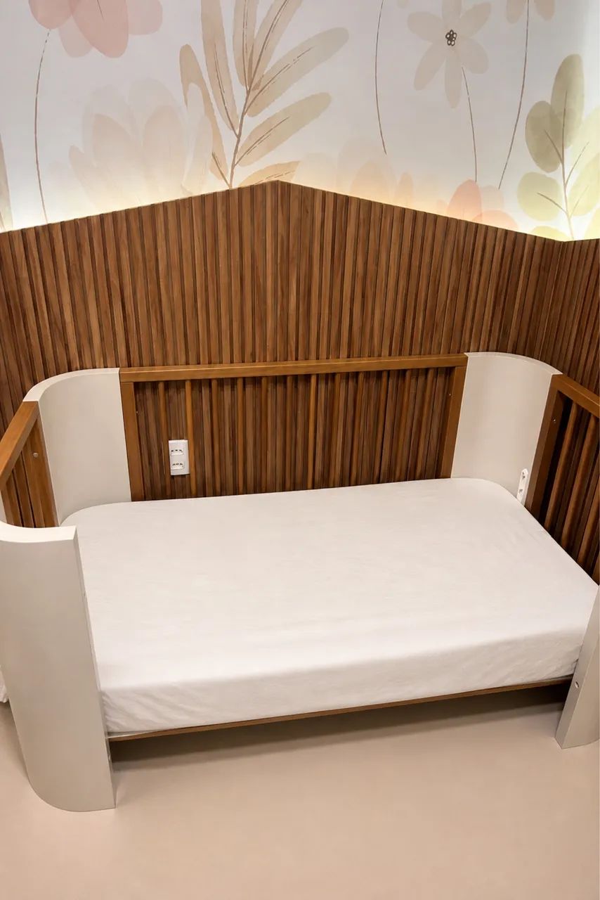 Kit Berço + Cômoda Sleeper ZLIN - Madeira maciça! - Foto 4
