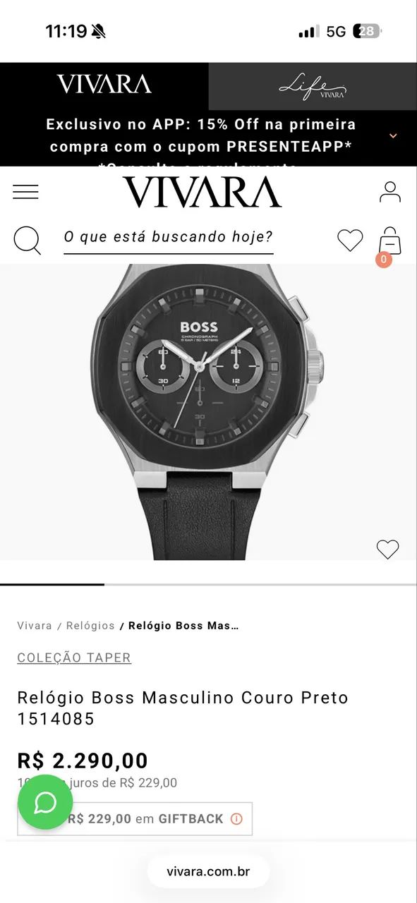 Relógio Hugo Boss  - Foto 2