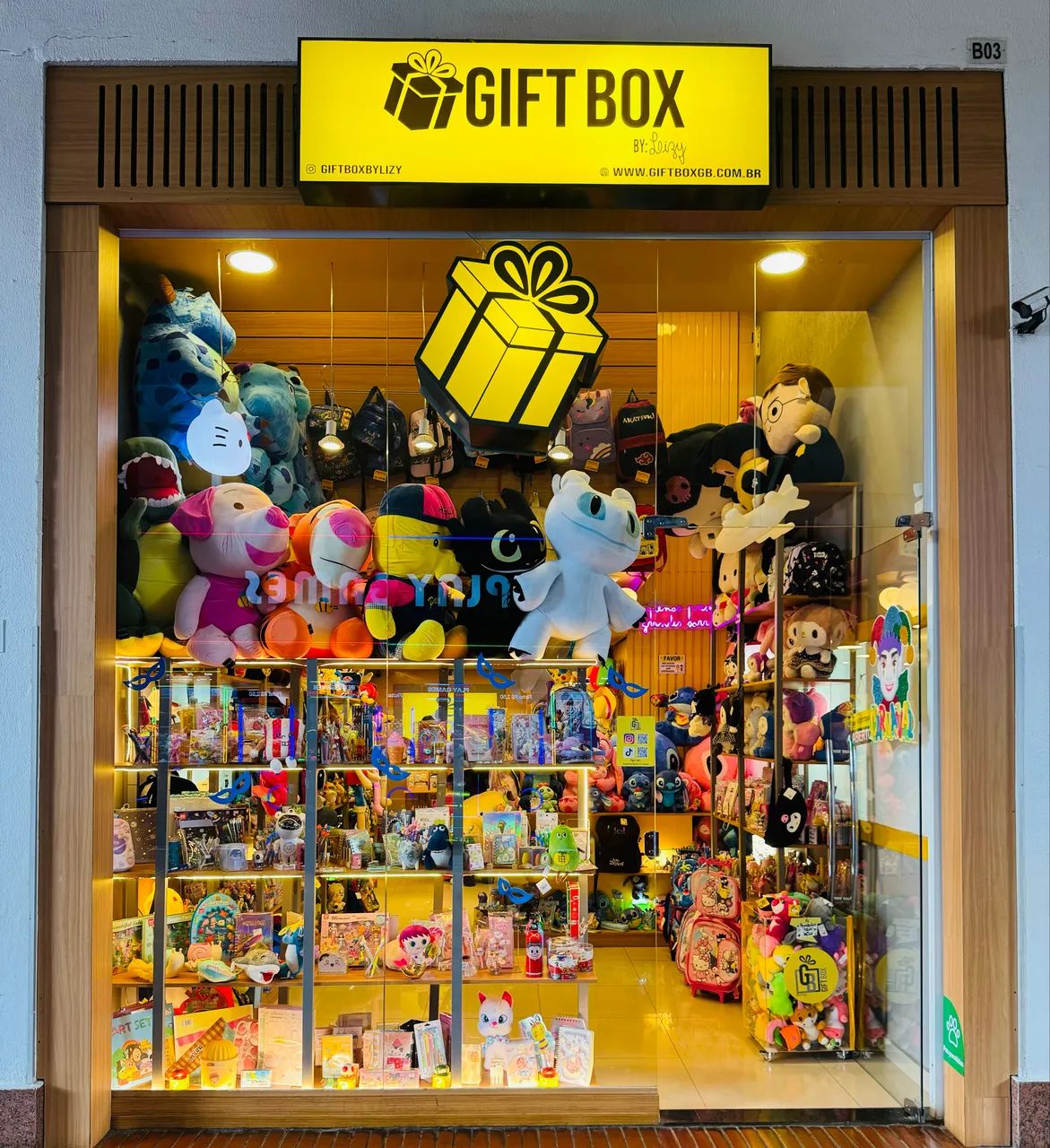 Loja de Presentes Criativos e Fofos