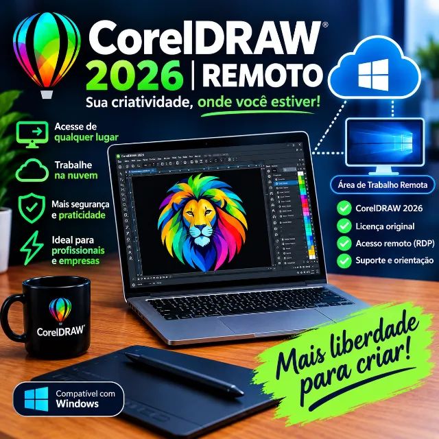Chav Ativ Corel Draw 2026