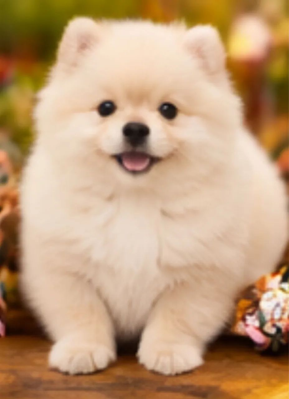 Spitz alemão pelagem linda e super alegre 