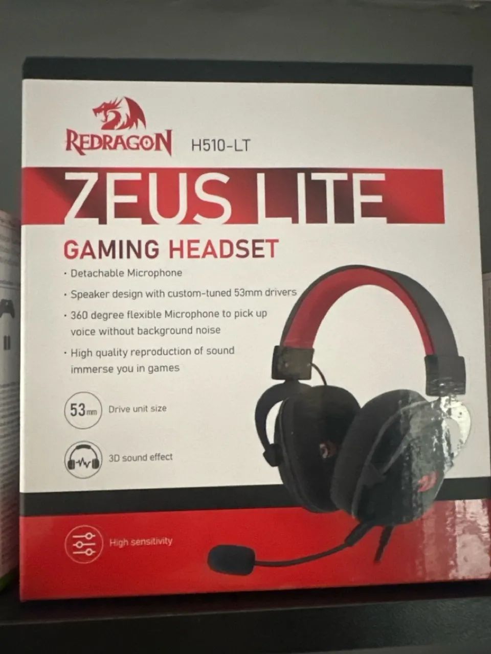 Headset Redragon Zeus lite 