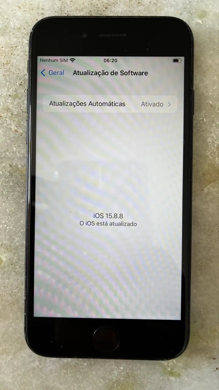 Telefone Celular Apple iPhone 7 preto 32gb - Foto 2