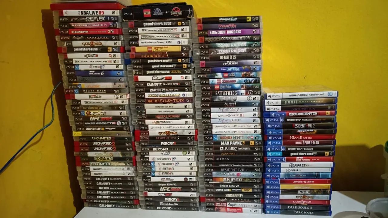 Jogos PS3, PS4, PS5 