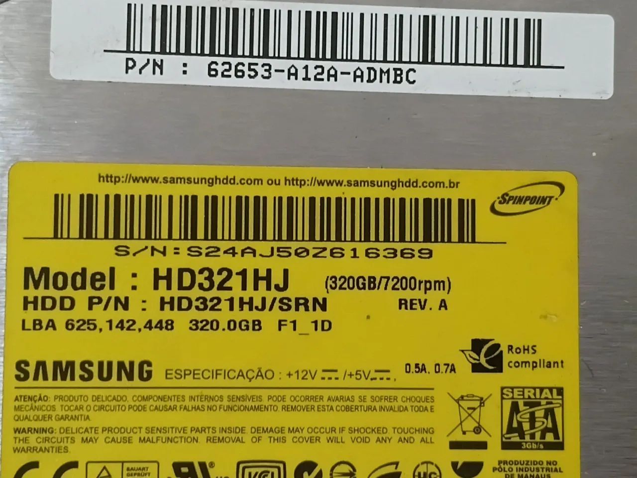 HD 320Gb Samsung - Foto 2