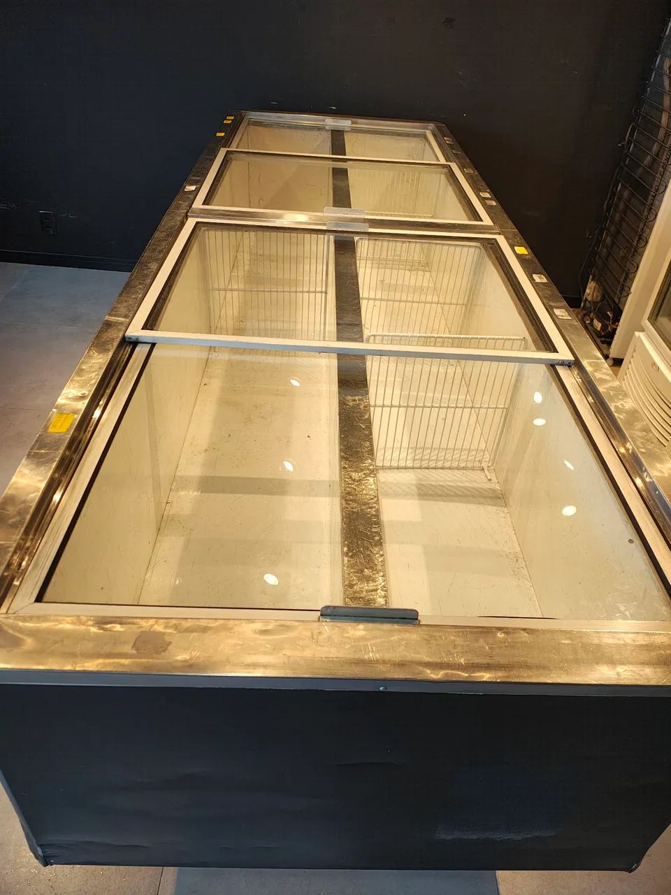 Freezer ilha pra congelados 