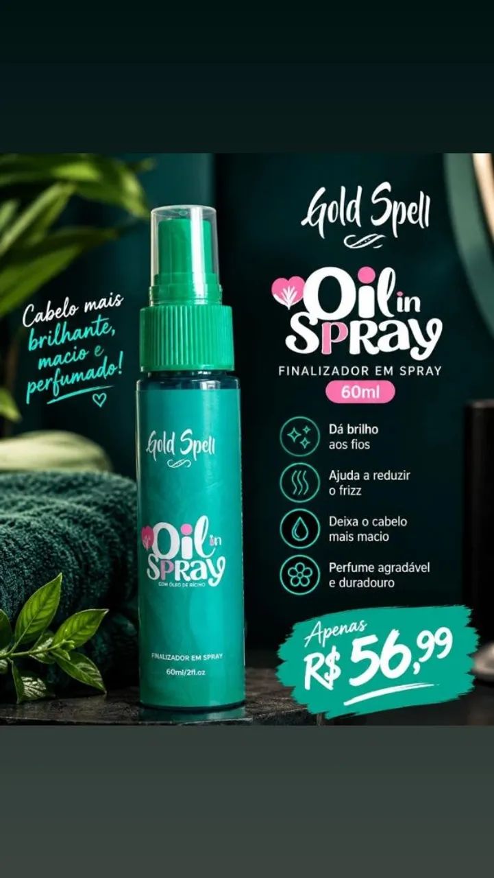 Spray Gold Spell