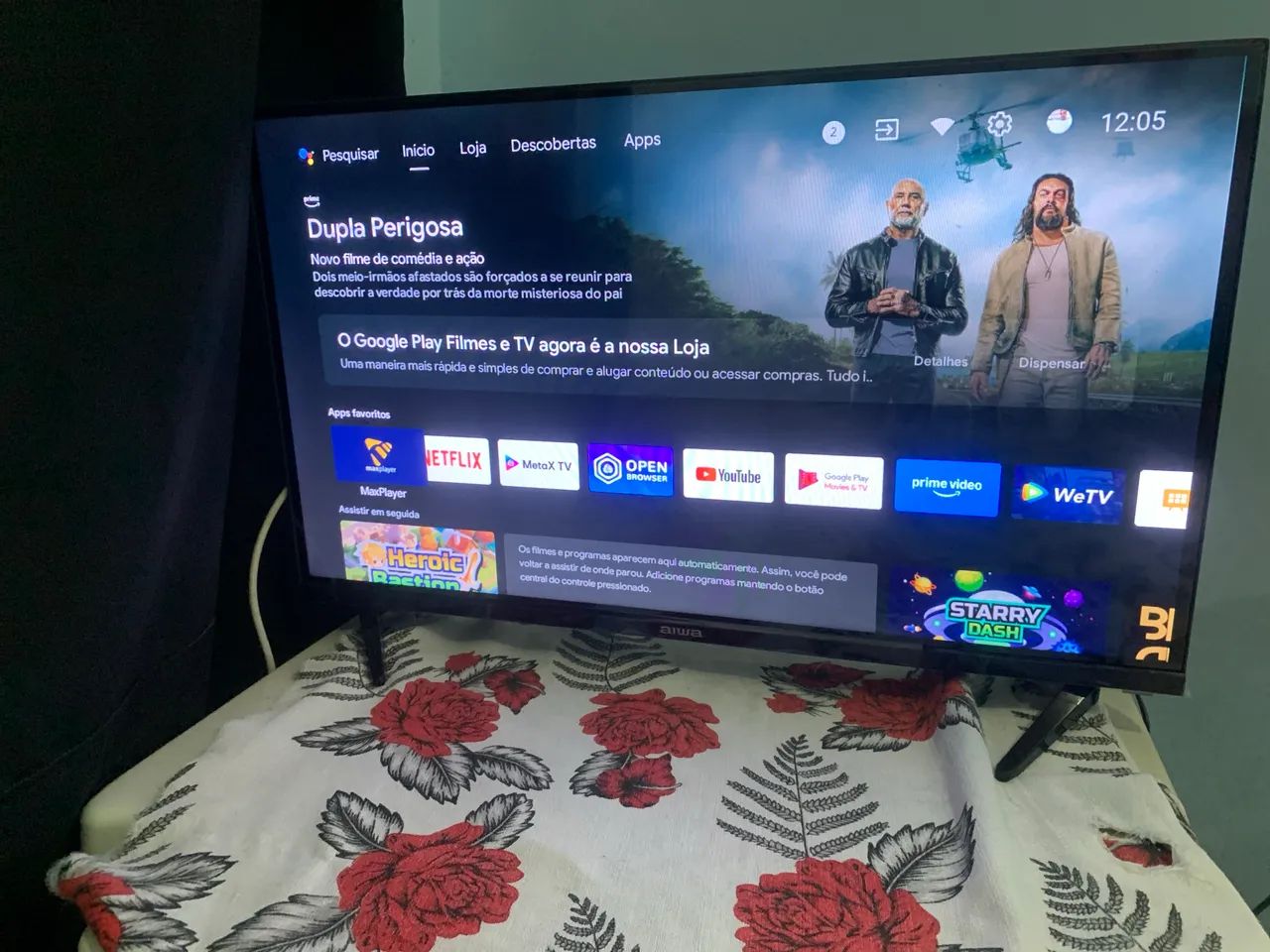 Vendo uma Tv  aiwa de 32  - Foto 3
