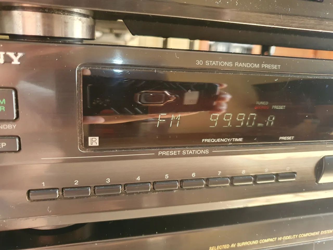 Tuner e Tape Deck Sony
