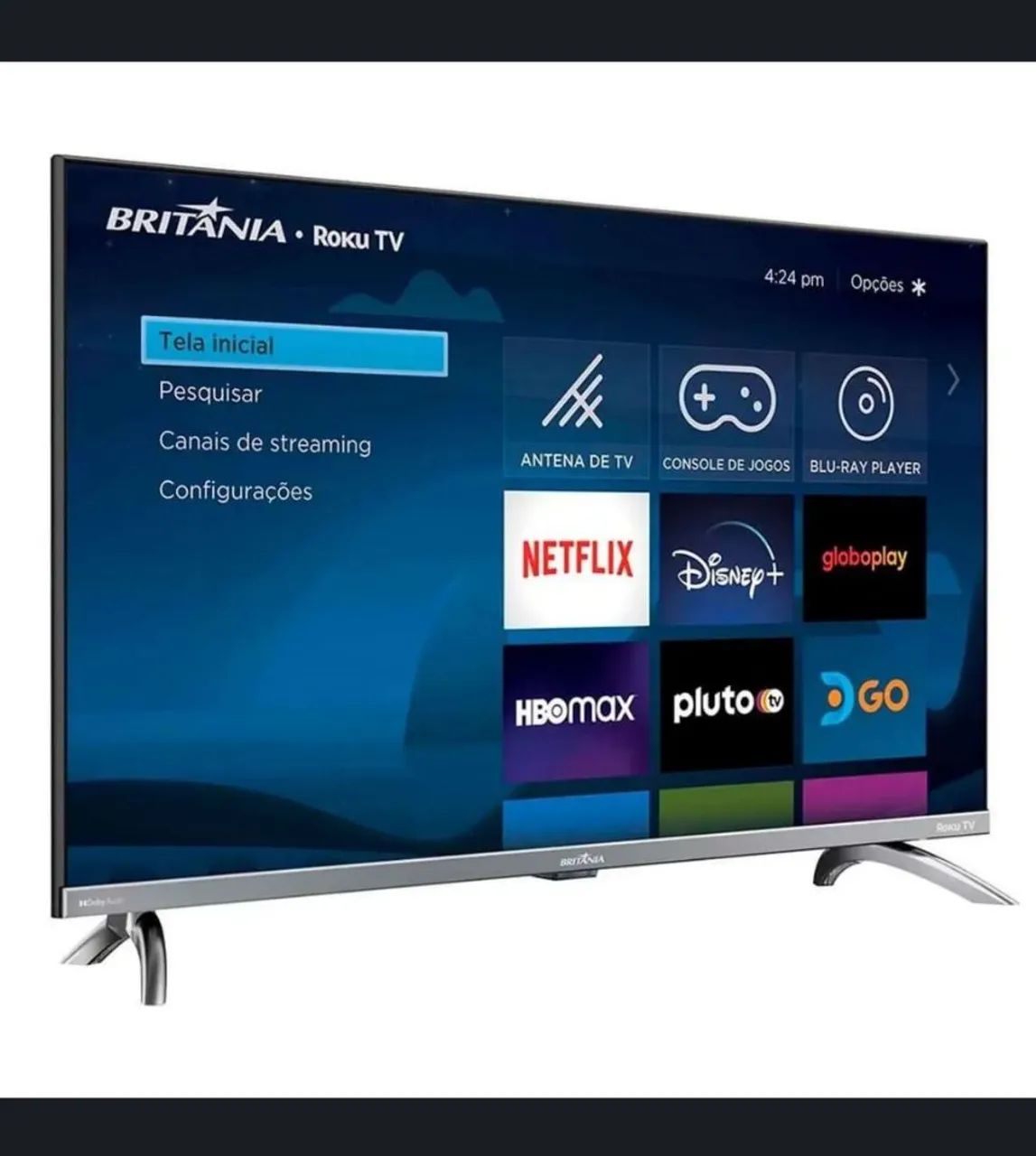 TV Britânia 32 polegadas Roku