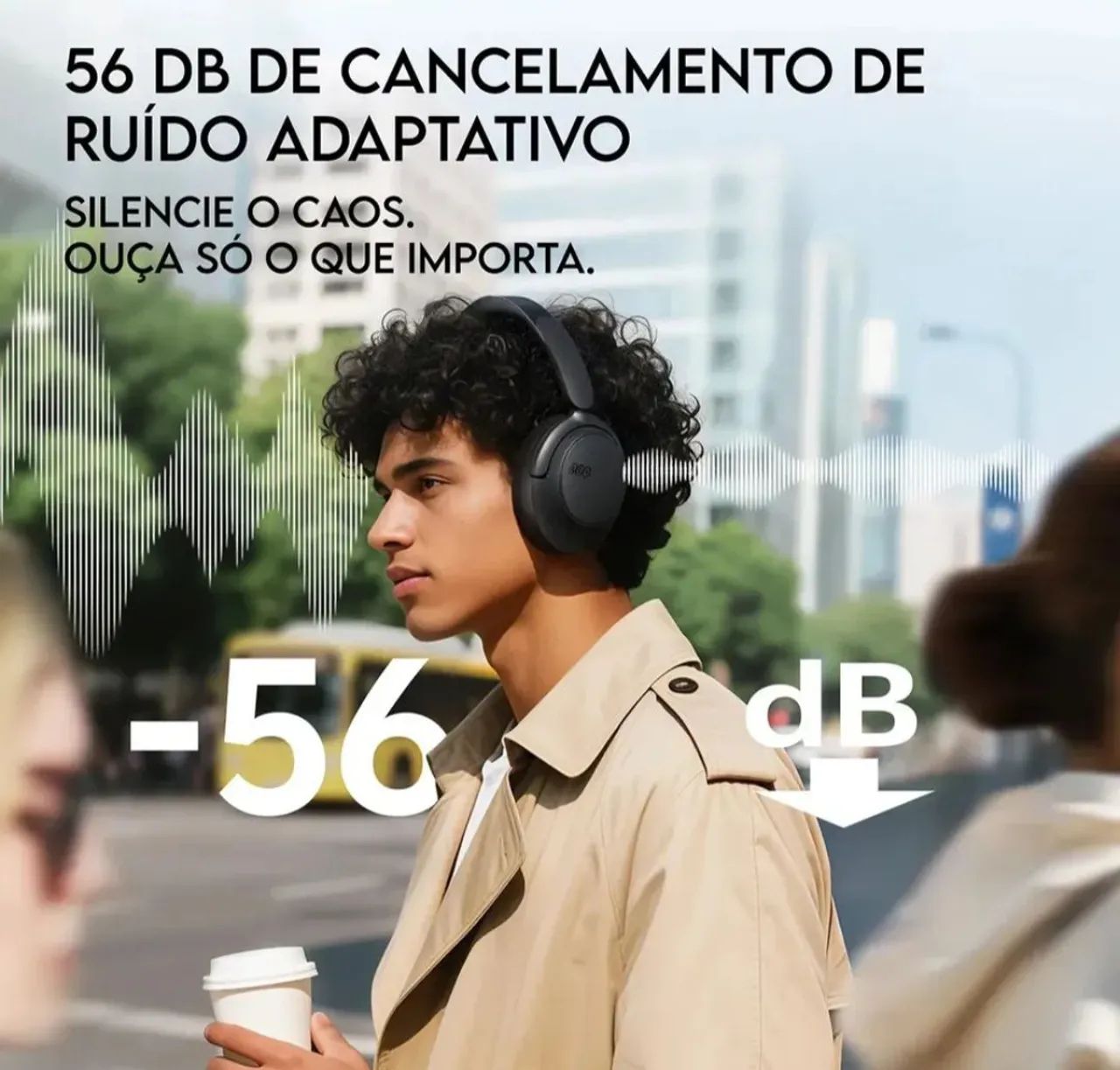 Headfone qcy h3s (gratis capa protetora) - Foto 4
