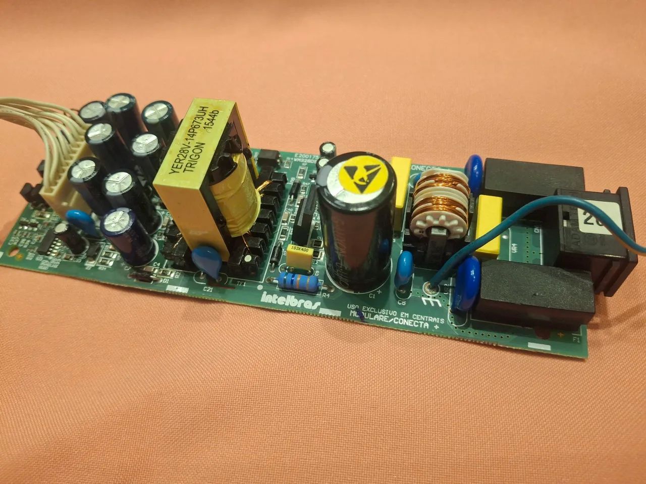 Placa Fonte Alimentação PABX Modulare + / Conecta + INTELBRAS(ORIGINAL)) - Foto 5