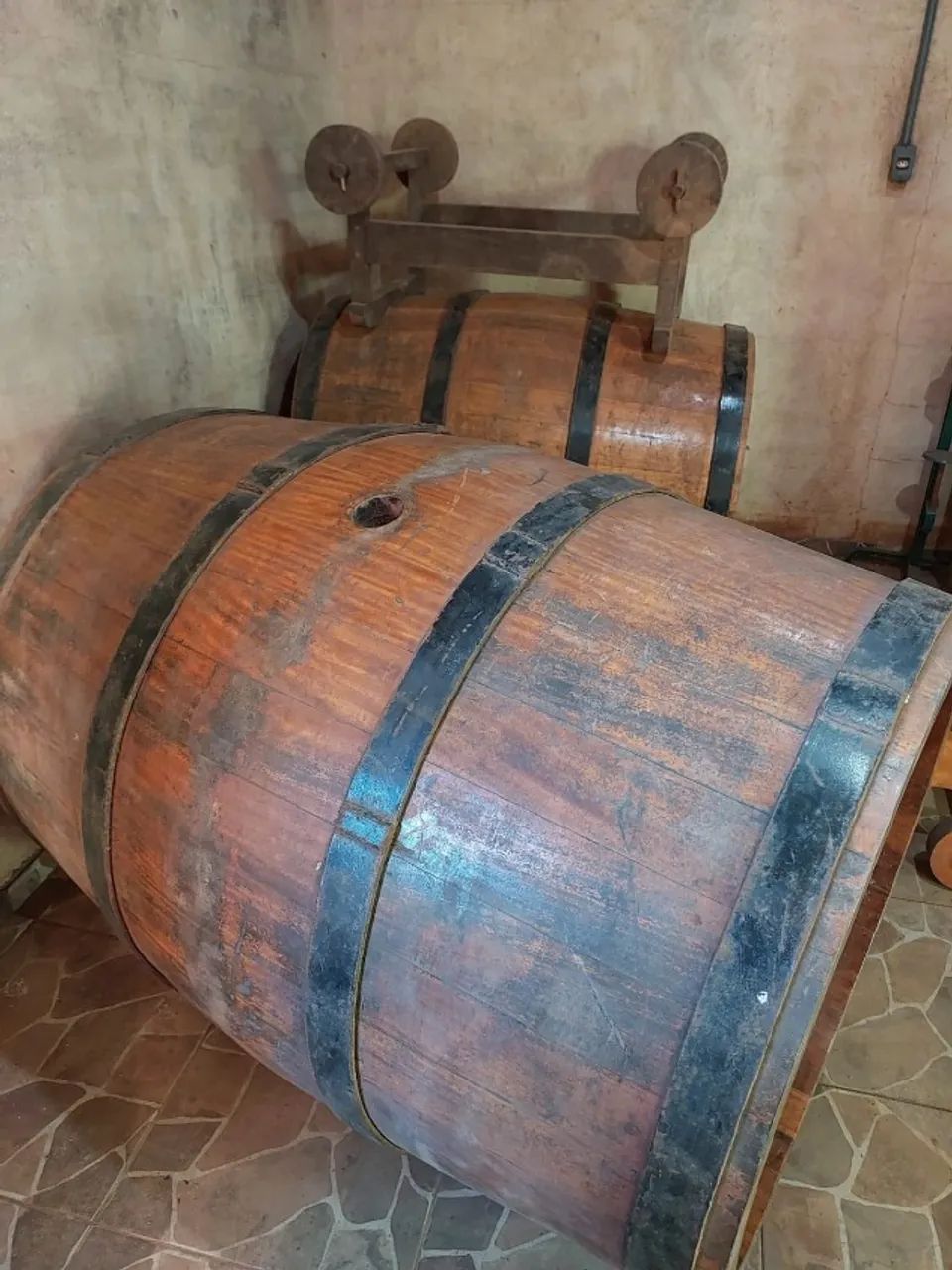 Pipas de vinho não mais fabricadas. - Foto 4
